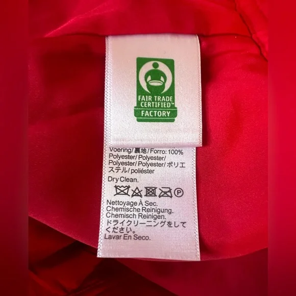 Red Tartan Plaid Skirt with broken zipper* NWT - Picture 13 of 14